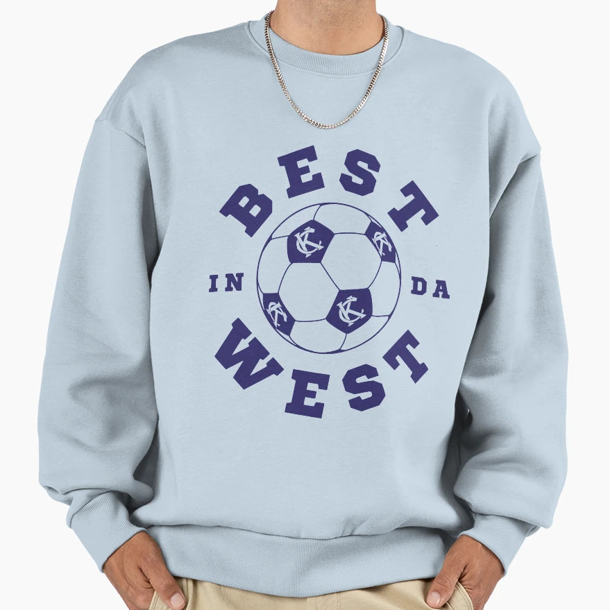 Best West Soccer Sweatshirt - Minimalist Print Unisex - T-Shirt, Sweatshirt, Hoodie