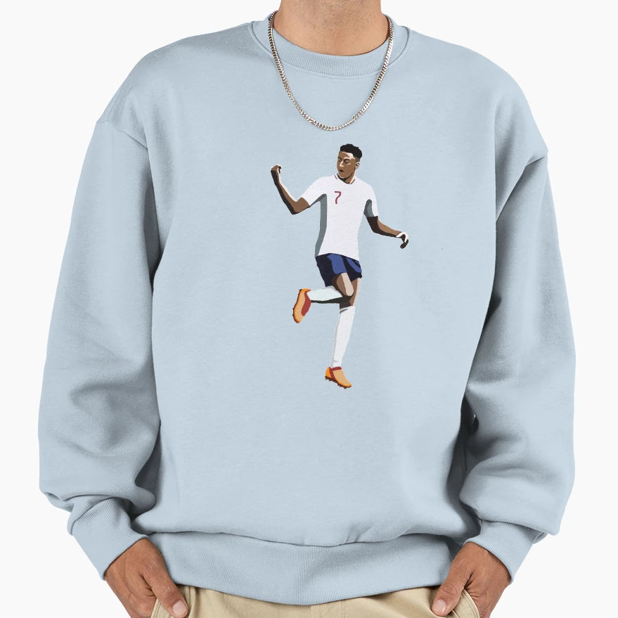 Jesse Lingard England 2018 Sweatshirt - Unique Graphic Unisex - T-Shirt, Sweatshirt, Hoodie