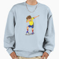 Colombia Footballer Dab Sweatshirt - Casual Everyday Wear for Adults - T-Shirt, Sweatshirt, Hoodie