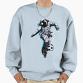 Space Soccer Sweatshirt - Fun Novelty Design Unisex - T-Shirt, Sweatshirt, Hoodie