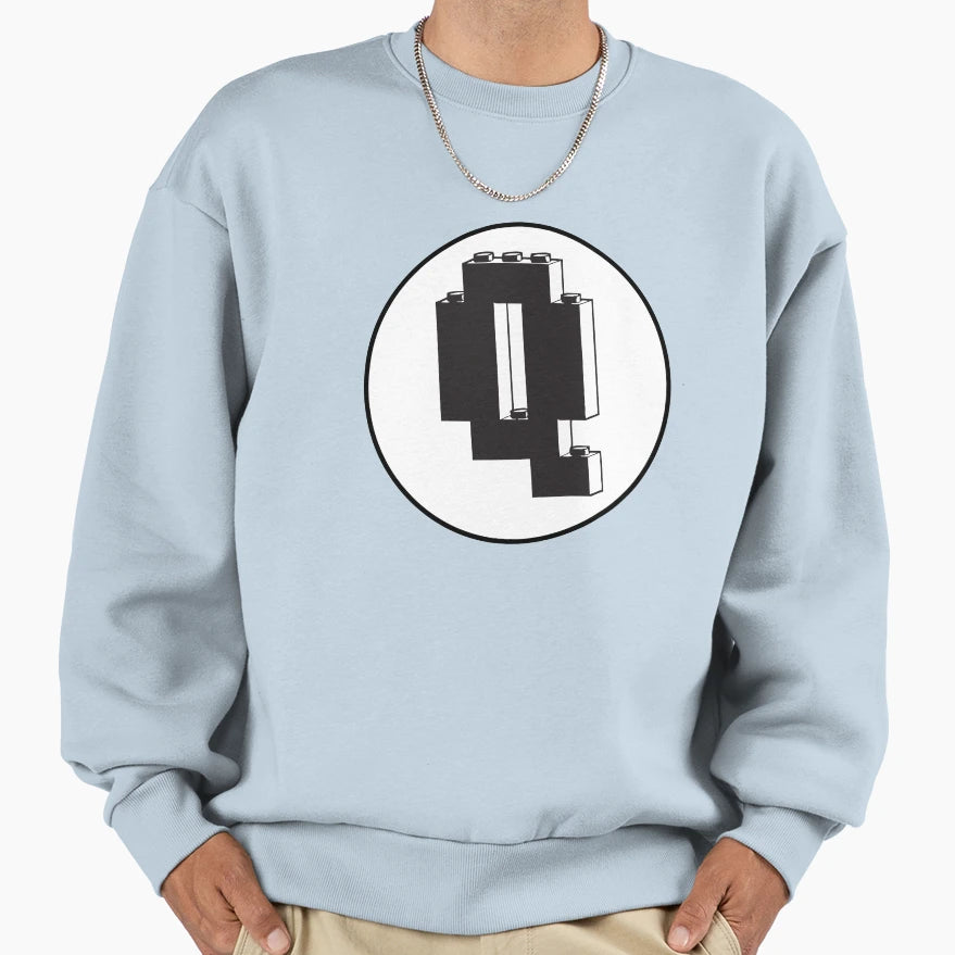 Letter Q Sweatshirt - Aesthetic Graphic Unisex - T-Shirt, Sweatshirt, Hoodie