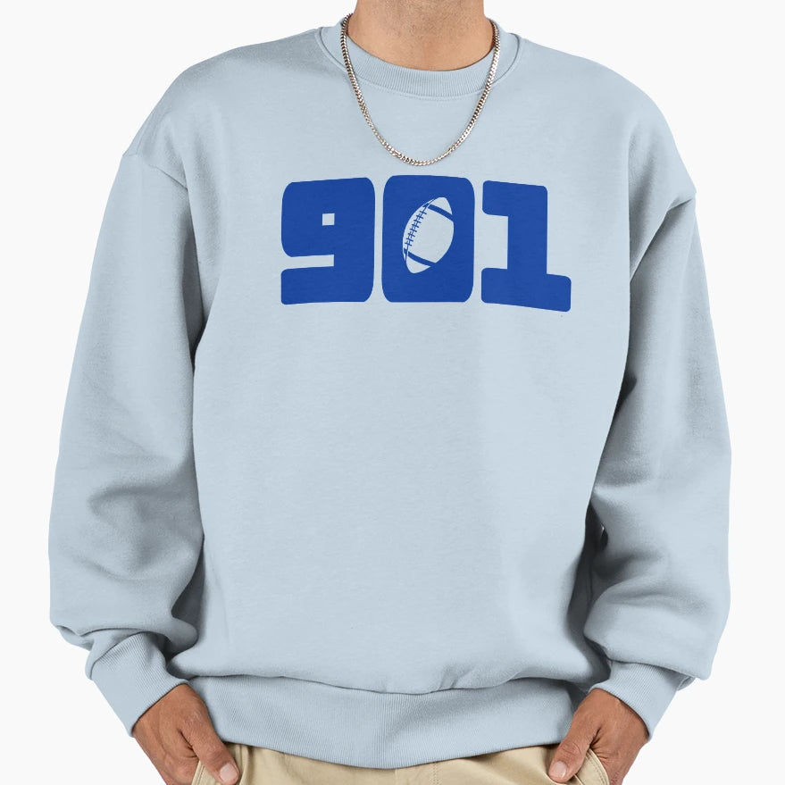901 Football Sweatshirt - Aesthetic Graphic Unisex - T-Shirt, Sweatshirt, Hoodie