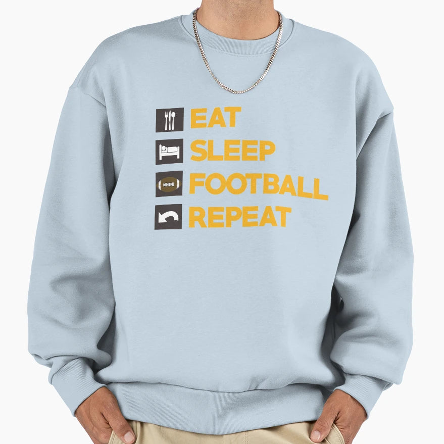American Football Player Footballer Sweatshirt - Custom Art Print Unisex - T-Shirt, Sweatshirt, Hoodie