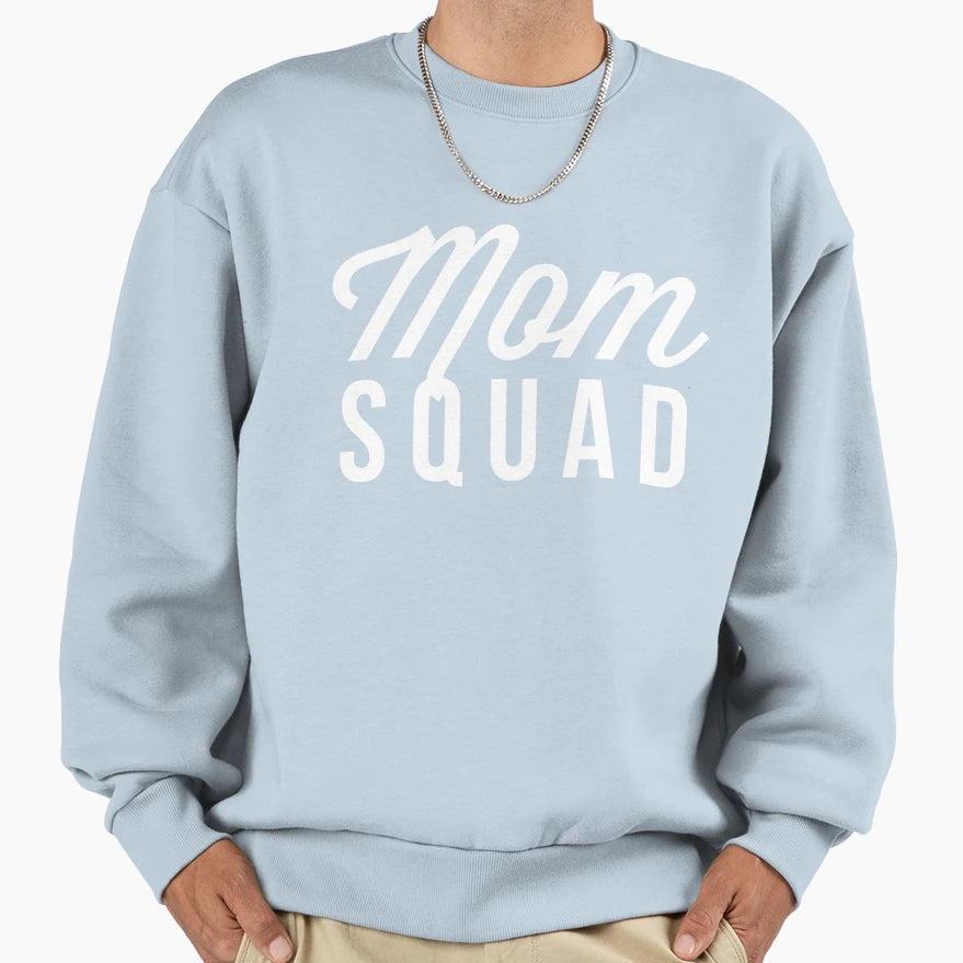 Mom Squad Sweatshirt - Minimalist Print for Adults - T-Shirt, Sweatshirt, Hoodie