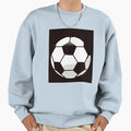 Black And White Soccer Ball Sweatshirt - Novelty Apparel Unisex - T-Shirt, Sweatshirt, Hoodie