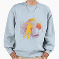 Soccer Sweatshirt - Aesthetic Graphic Men Women - T-Shirt, Sweatshirt, Hoodie