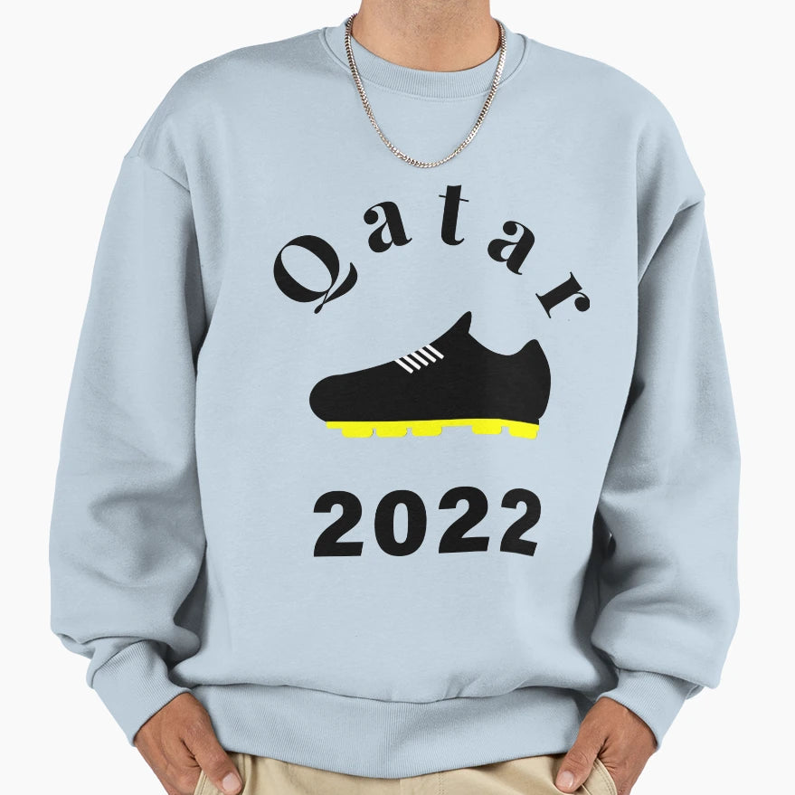 World Cup Qatar 2022 Sweatshirt - Trendy Graphic for Adults - T-Shirt, Sweatshirt, Hoodie