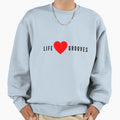 Life Love Grooves Living Loving Sweatshirt - Unique Graphic Men Women - T-Shirt, Sweatshirt, Hoodie