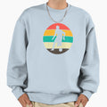 Soccer Player Silhouet Whitin Sweatshirt - Casual Everyday Wear for Adults - T-Shirt, Sweatshirt, Hoodie