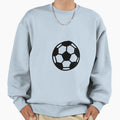 Football Ball Sweatshirt - Minimalist Print Unisex - T-Shirt, Sweatshirt, Hoodie