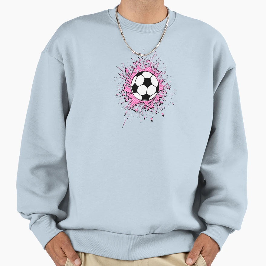 Futbol Soccer Splatz Sweatshirt - Unique Graphic Unisex - T-Shirt, Sweatshirt, Hoodie