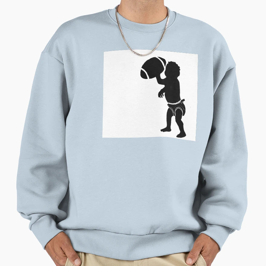 Quarterback Sweatshirt - Custom Art Print for Adults - T-Shirt, Sweatshirt, Hoodie