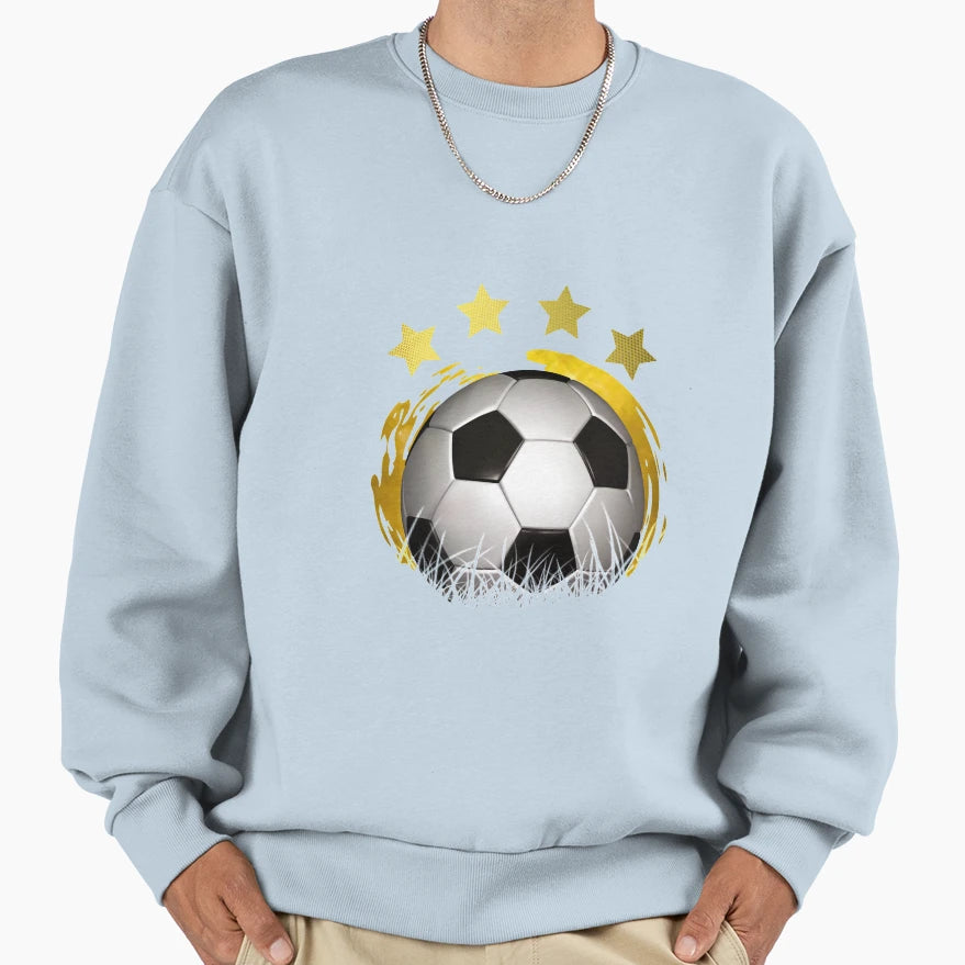 Soccer Football Grass Sweatshirt - Streetwear Style Men Women - T-Shirt, Sweatshirt, Hoodie