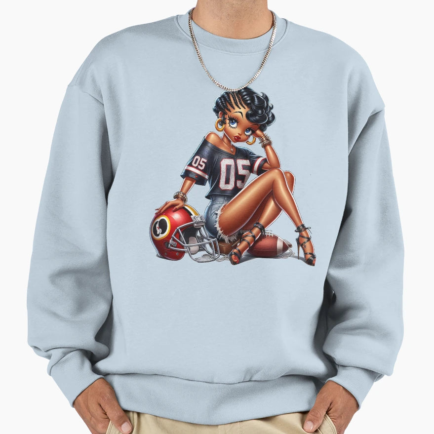 Betty B Glam Game Sweatshirt - Fun Novelty Design Unisex - T-Shirt, Sweatshirt, Hoodie