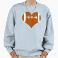 I Love American Football Sports Sweatshirt - Minimalist Print Men Women - T-Shirt, Sweatshirt, Hoodie