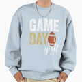 Game Day Yall Sweatshirt - Minimalist Print Men Women - T-Shirt, Sweatshirt, Hoodie