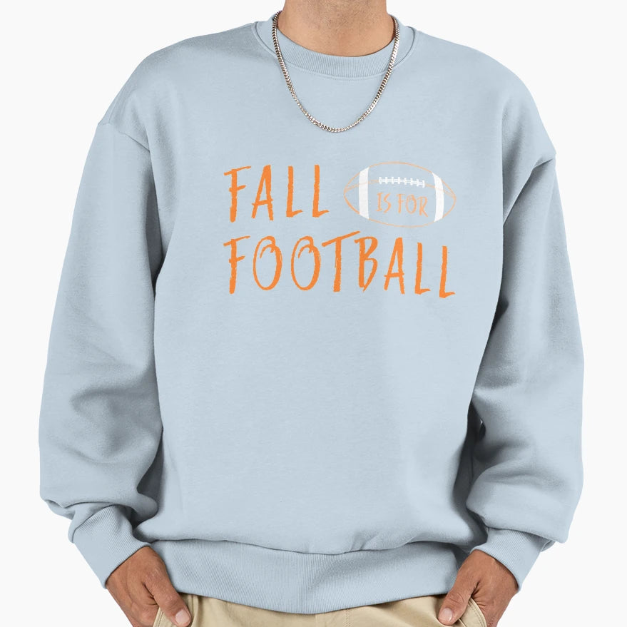 Fall Is Football Sweatshirt - Minimalist Print for Adults - T-Shirt, Sweatshirt, Hoodie