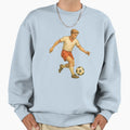 Clean Football Soccer Illustration Sweatshirt - Unique Graphic Unisex - T-Shirt, Sweatshirt, Hoodie