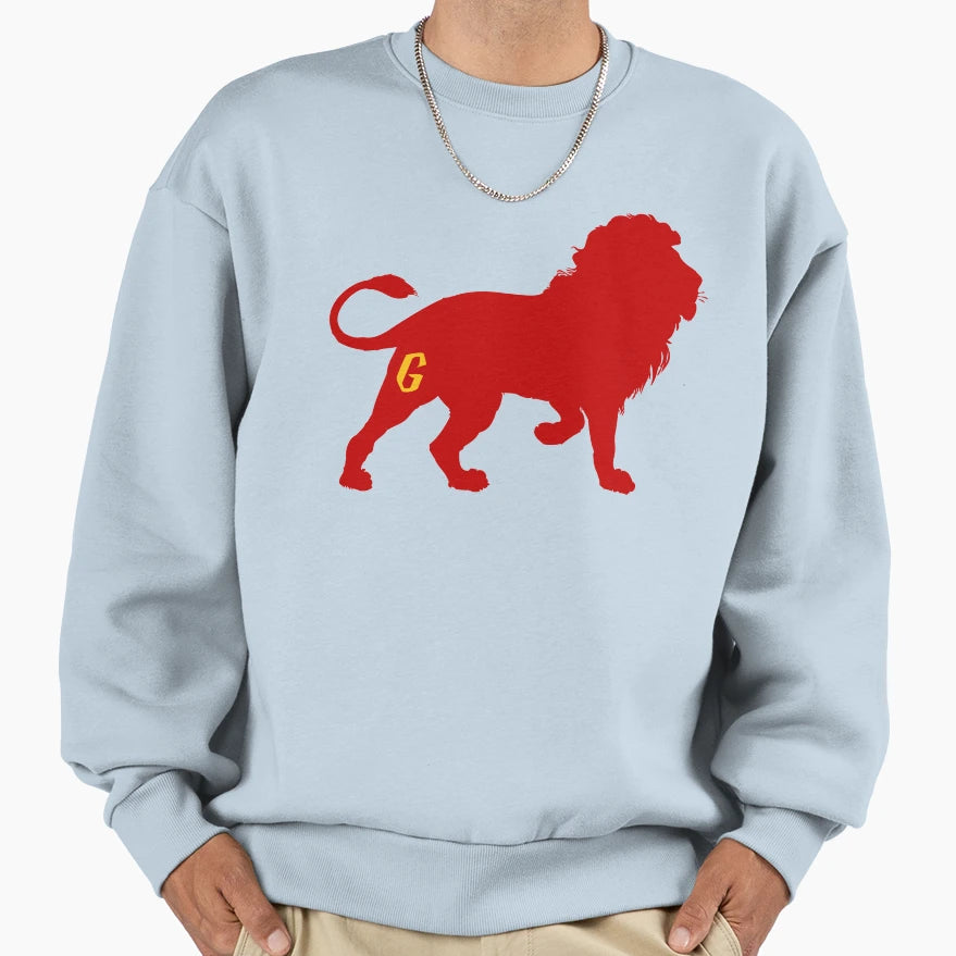 Lion Sweatshirt - Trendy Graphic for Adults - T-Shirt, Sweatshirt, Hoodie