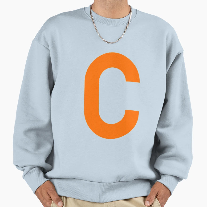 C Alphabet Sweatshirt - Streetwear Style Unisex - T-Shirt, Sweatshirt, Hoodie