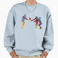 Rugby Players 02 Watercolor Sweatshirt - Fun Novelty Design for Adults - T-Shirt, Sweatshirt, Hoodie