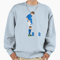 Roberto Baggio Sweatshirt - Aesthetic Graphic Men Women - T-Shirt, Sweatshirt, Hoodie
