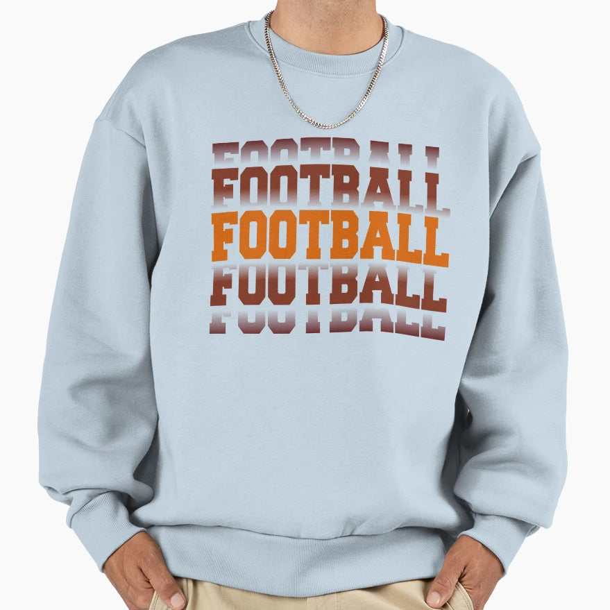 Football Season Fanatics Sweatshirt - Unique Graphic Unisex - T-Shirt, Sweatshirt, Hoodie