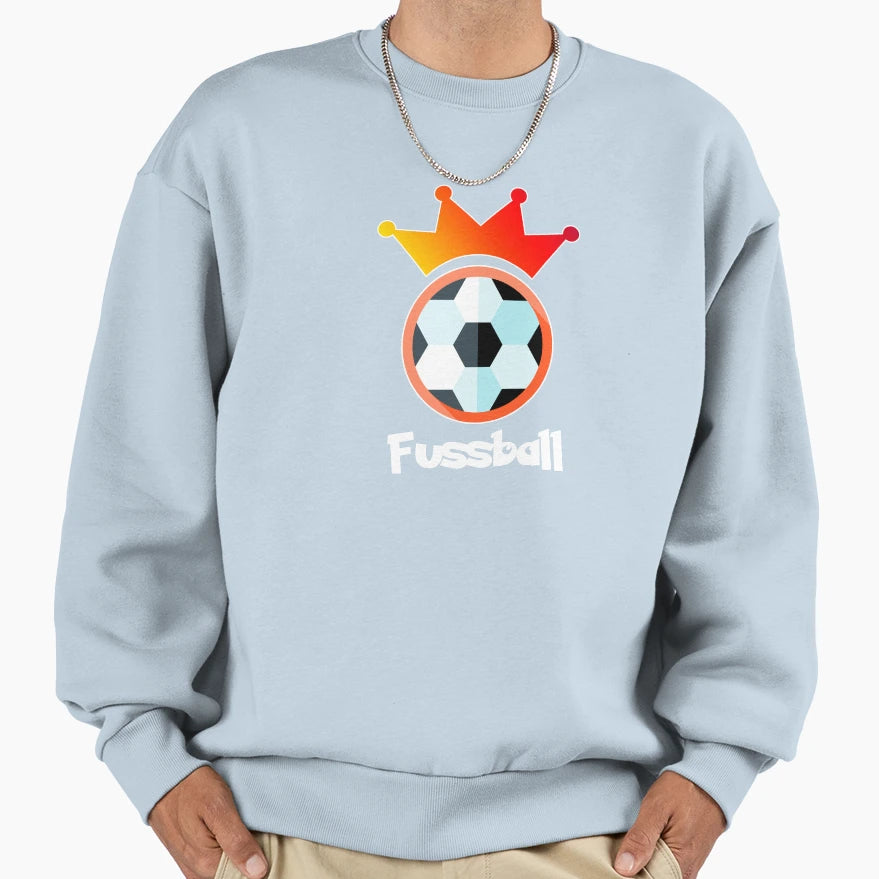 Football Crown Sweatshirt - Graphic Print for Adults - T-Shirt, Sweatshirt, Hoodie