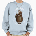 Football Forever My Heart Sweatshirt - Aesthetic Graphic Men Women - T-Shirt, Sweatshirt, Hoodie