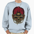 Skull Football Sweatshirt - Custom Art Print for Adults - T-Shirt, Sweatshirt, Hoodie