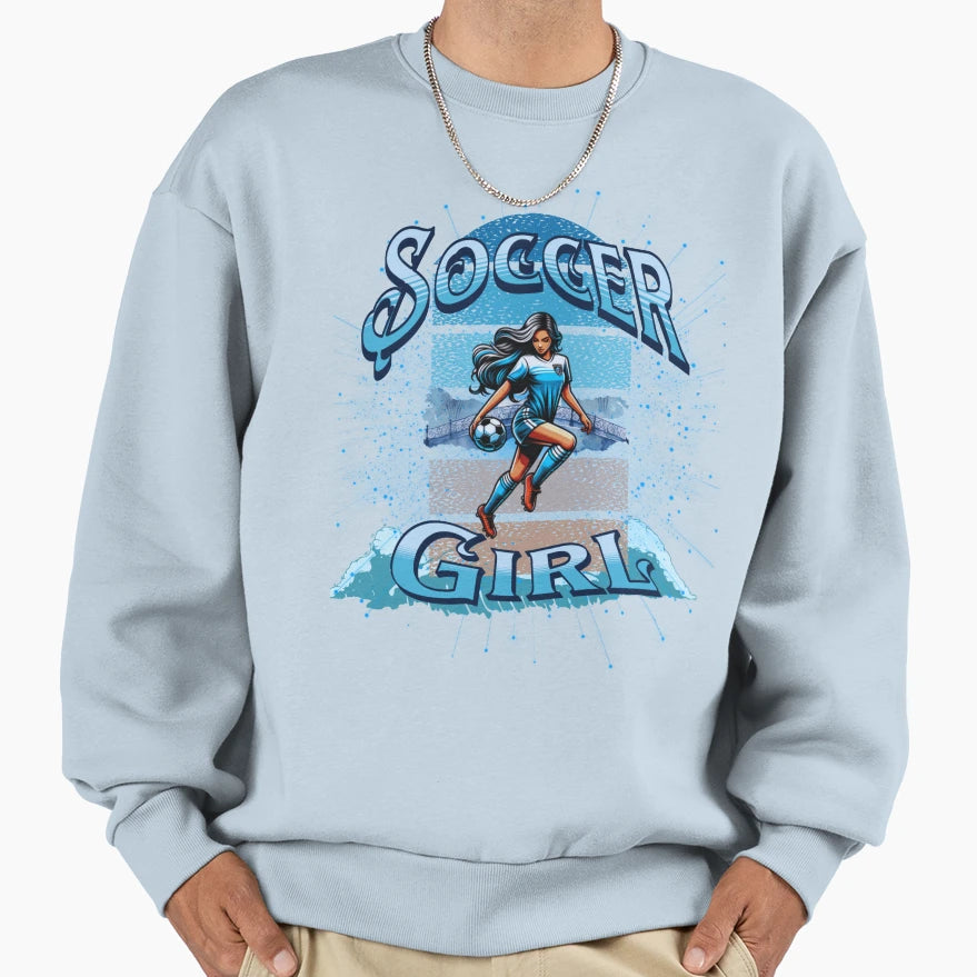 Soccer Sweatshirt - Custom Art Print for Adults - T-Shirt, Sweatshirt, Hoodie