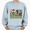 American Football Players Scrimmage Sweatshirt - Unique Graphic for Adults - T-Shirt, Sweatshirt, Hoodie