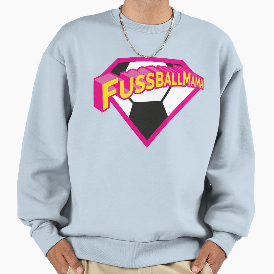Soccer Mom Soccer Super Hero Mom Sweatshirt - Minimalist Print Men Women - T-Shirt, Sweatshirt, Hoodie
