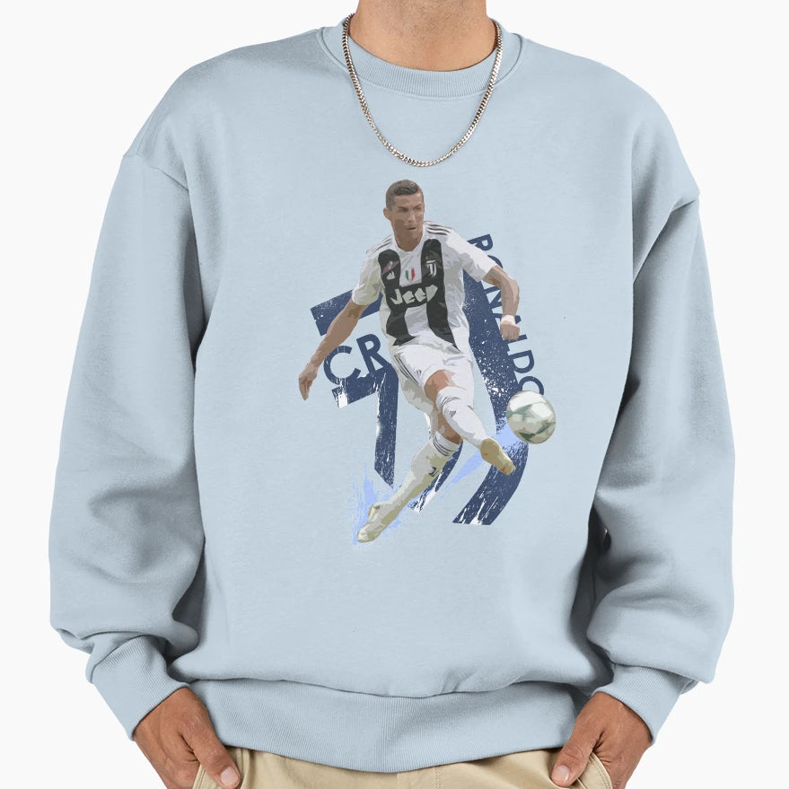 Cr7 Ronaldo Juventus Sweatshirt - Trendy Graphic Unisex - T-Shirt, Sweatshirt, Hoodie