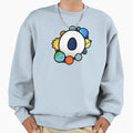 Monogram O Outer Space Cartoon Sweatshirt - Trendy Graphic Men Women - T-Shirt, Sweatshirt, Hoodie