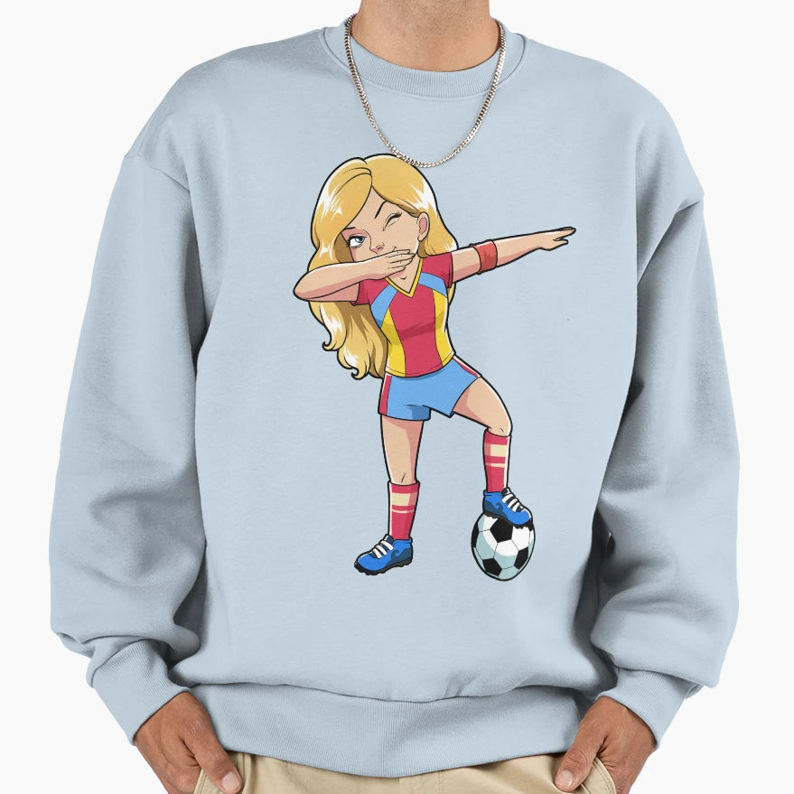 Dabbing Soccer Dab Dance Football Gifts T-Shirt - Unique Graphic for Adults - T-Shirt, Sweatshirt, Hoodie