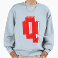 Letter Q Customize My Minifig Sweatshirt - Aesthetic Graphic Men Women - T-Shirt, Sweatshirt, Hoodie
