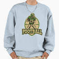 Football Sports Logo Sweatshirt - Aesthetic Graphic Men Women - T-Shirt, Sweatshirt, Hoodie