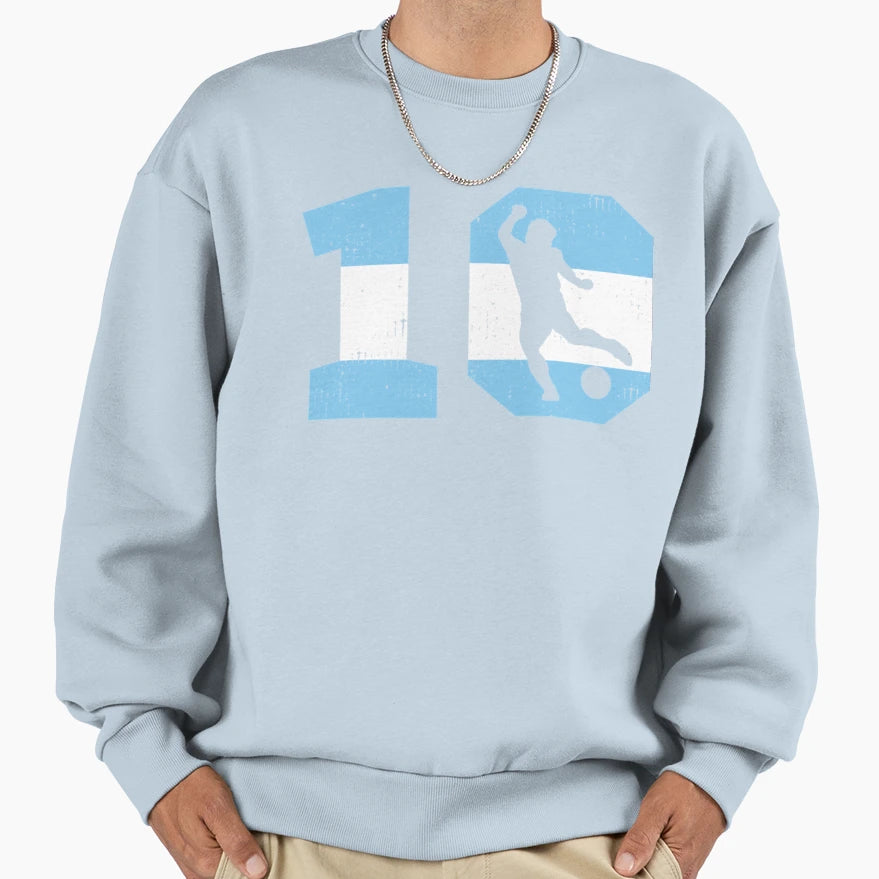 Argentina Eldiego 10 Sweatshirt - Novelty Apparel Unisex - T-Shirt, Sweatshirt, Hoodie