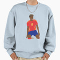 Lamine Yamal Youngest Euro Sweatshirt - Minimalist Print for Adults - T-Shirt, Sweatshirt, Hoodie