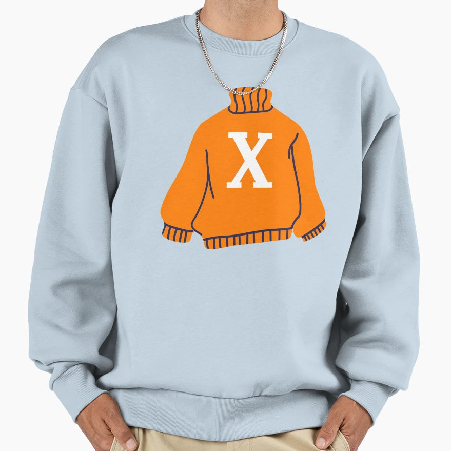 Letter Sweatshirt - Graphic Print for Adults - T-Shirt, Sweatshirt, Hoodie