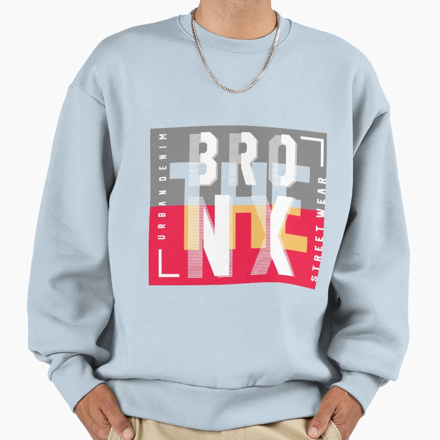 Bronx Sweatshirt - Aesthetic Graphic Men Women - T-Shirt, Sweatshirt, Hoodie