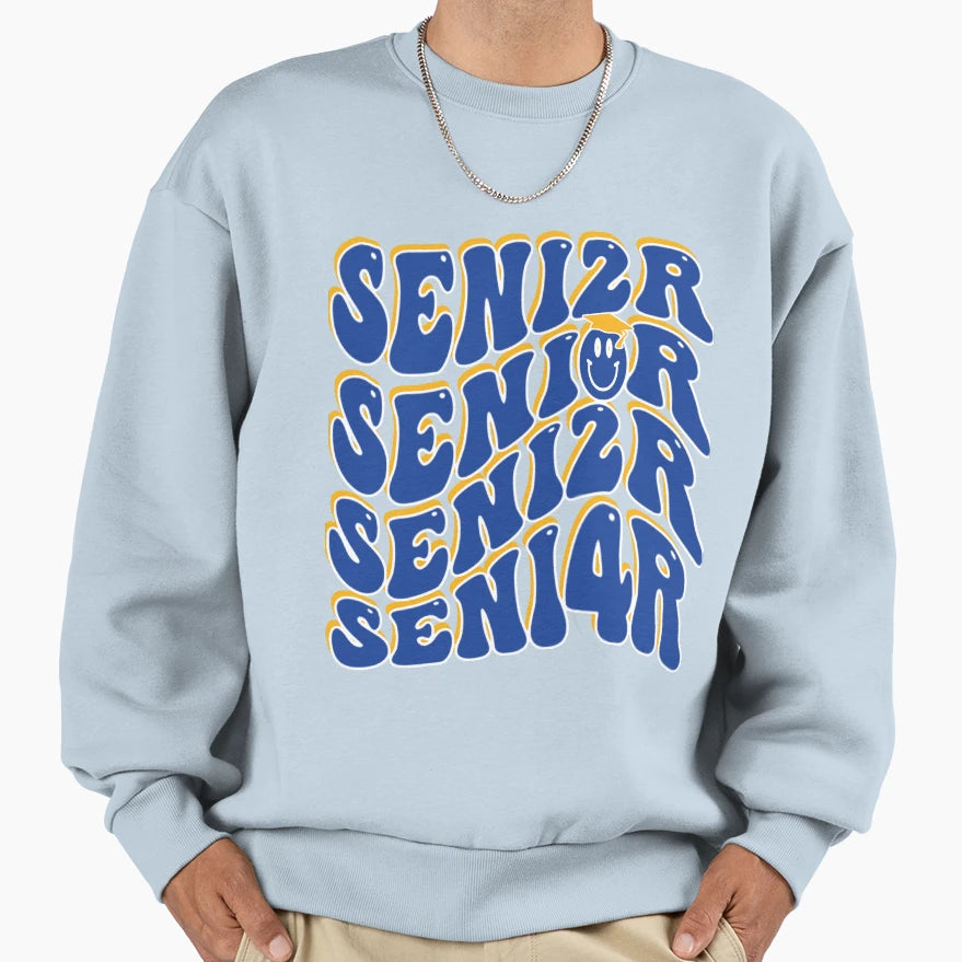 Senior 2024 Graduation Sweatshirt - Unique Graphic Men Women - T-Shirt, Sweatshirt, Hoodie