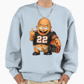 Funny American Football Player Sweatshirt - Streetwear Style for Adults - T-Shirt, Sweatshirt, Hoodie