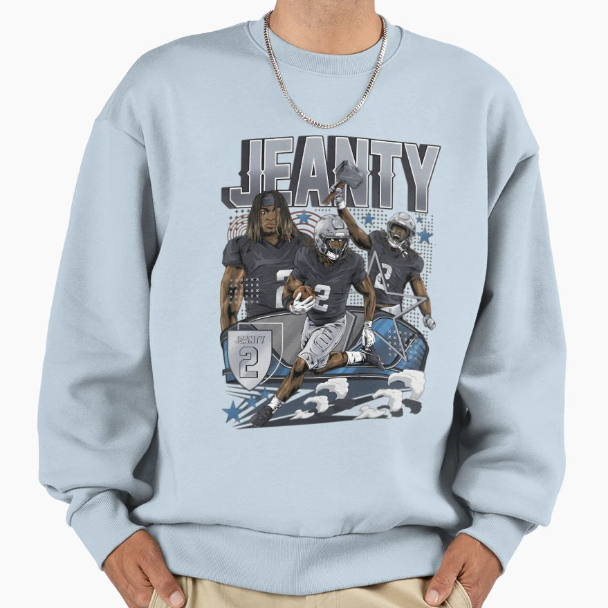 Ashton Jeanty Las Vegas Collage Sweatshirt - Novelty Apparel Unisex - T-Shirt, Sweatshirt, Hoodie