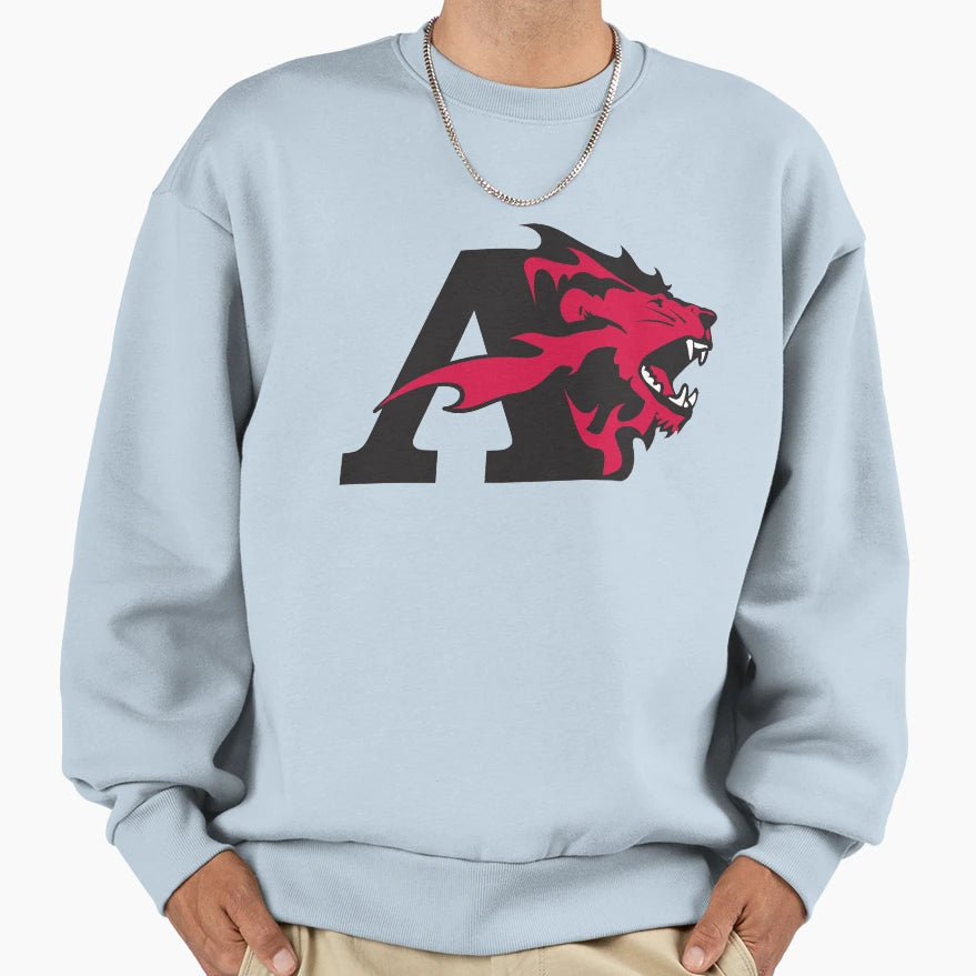 Albright Lions Sweatshirt - Graphic Print Unisex - T-Shirt, Sweatshirt, Hoodie