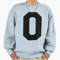 Alphabet Black O Sports Letter O Sweatshirt - Fun Novelty Design Men Women - T-Shirt, Sweatshirt, Hoodie
