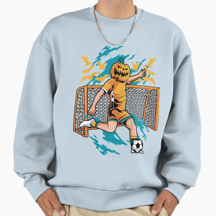 Soccer Halloween Sweatshirt - Fun Novelty Design Unisex - T-Shirt, Sweatshirt, Hoodie