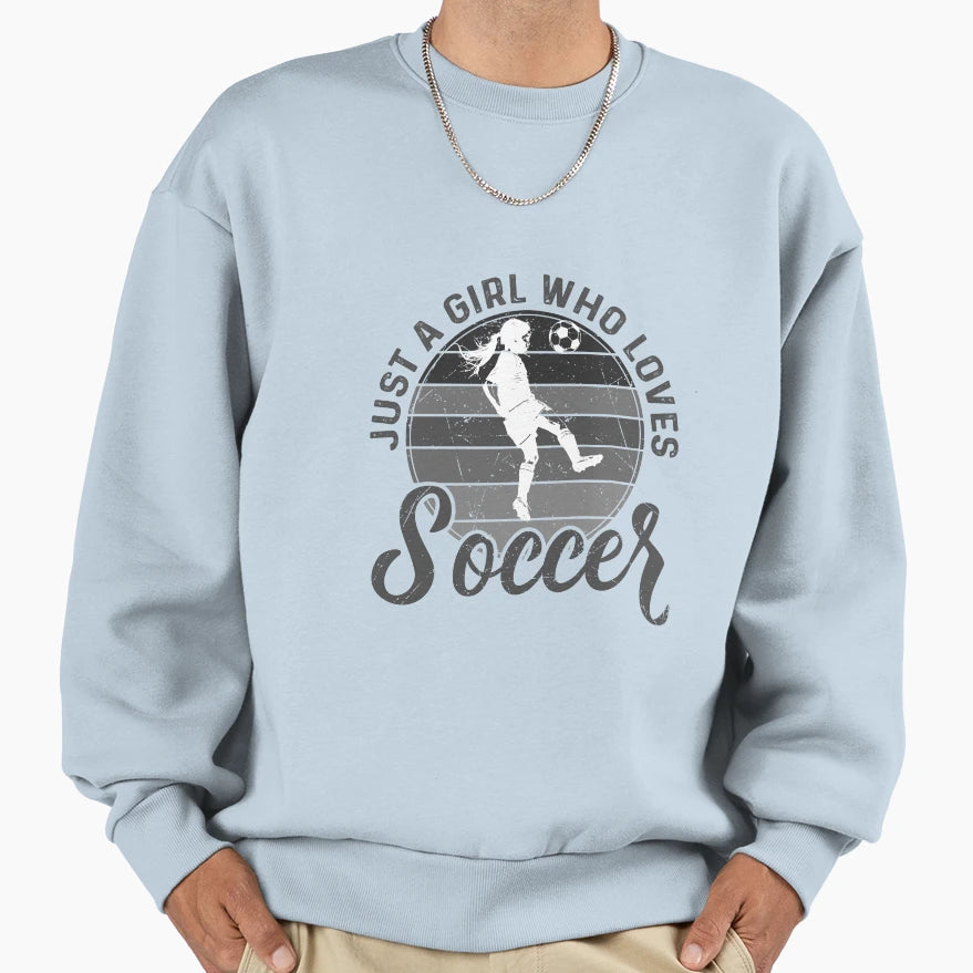 Soccer Player Sweatshirt - Fun Novelty Design Unisex - T-Shirt, Sweatshirt, Hoodie