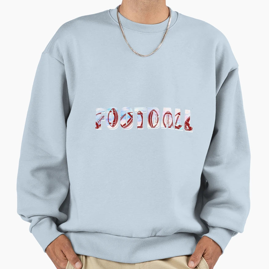 Amercian Football Quarterback Sweatshirt - Casual Everyday Wear Unisex - T-Shirt, Sweatshirt, Hoodie